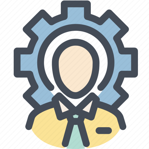 Cog, customer service, gear, management, productivity, seo specialist, thinking icon - Download on Iconfinder