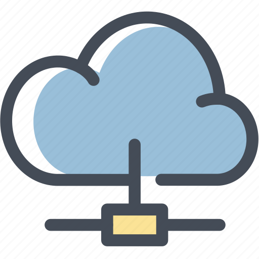 Cloud, cloud computing, database, network, server, sharing, storage icon - Download on Iconfinder
