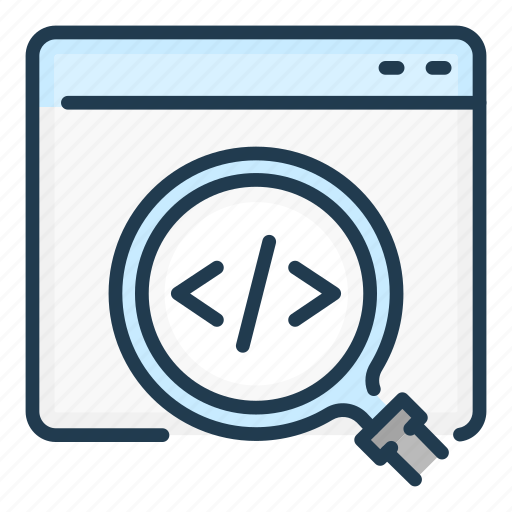 Code, coding, dev, development, search, web, website icon - Download on Iconfinder