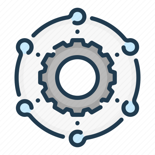 Code, connect, connection, dev, development, gear, settings icon - Download on Iconfinder