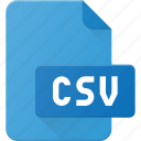 csv, development, extension, file, programing, type