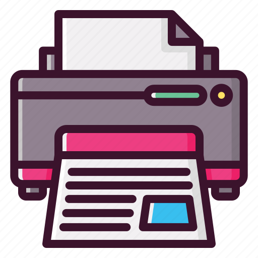 Printer, technology, device, smartphone, computer, tablet, laptop icon - Download on Iconfinder