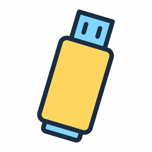 Data, device, electronic, flashdisk, technology, usb icon - Download on Iconfinder