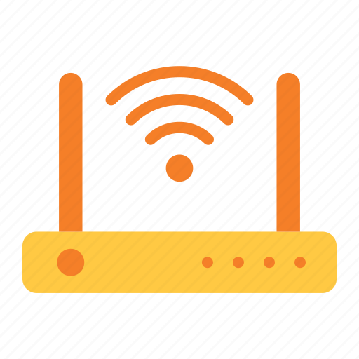 Device, electronic, hotspot, modem, router, technology, wifi icon - Download on Iconfinder