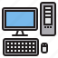 appliance, computer, destop, device, electronic, household 