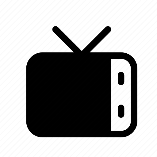 Tv, television, vintage, old, antenna, show, channel icon - Download on Iconfinder