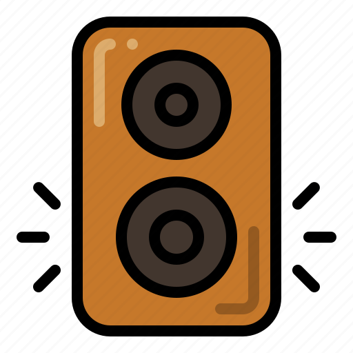 Speaker, sound, audio, sound box icon - Download on Iconfinder