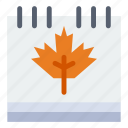 autumn, calendar, canada, day, leaf