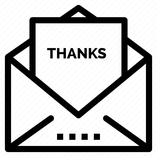 Envelope, letter, message, thanks, thanksgiving icon - Download on Iconfinder