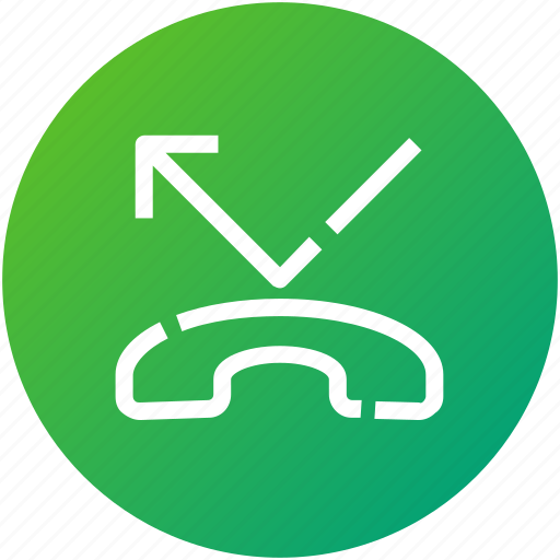Call, device, handset, missed, phone icon - Download on Iconfinder
