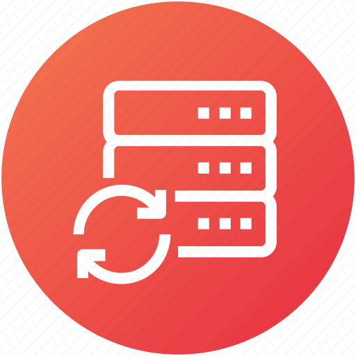 Data, database, device, server, sync icon - Download on Iconfinder