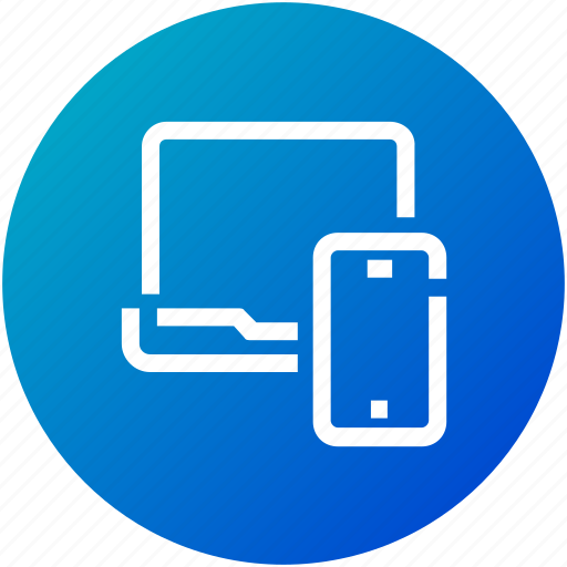 Computer, devices, laptop, mobile, phone icon - Download on Iconfinder