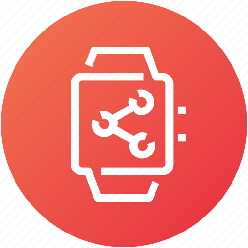 Connection, device, handwatch, sharing, watch icon - Download on Iconfinder