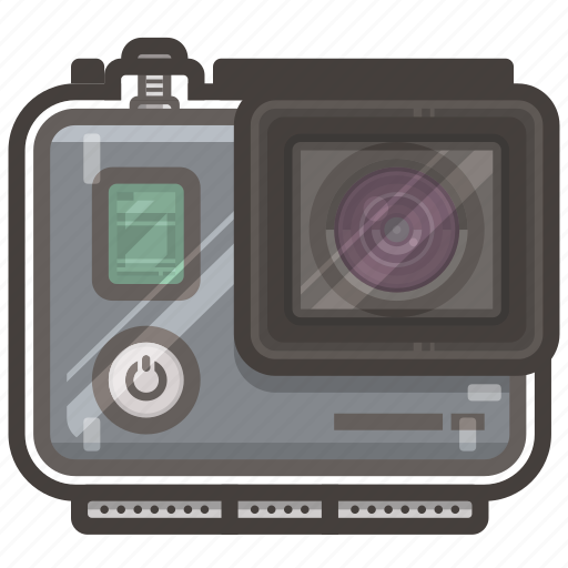 Case, go, pro, cam, video, waterproof icon - Download on Iconfinder