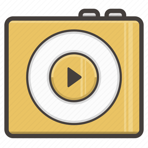 Ipod, shuffle, music, player, portable icon - Download on Iconfinder