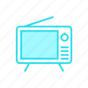 device, retro, television, tv