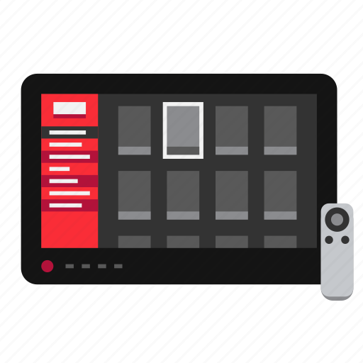 Movie, remote, screen, television, tv, video, display icon - Download on Iconfinder