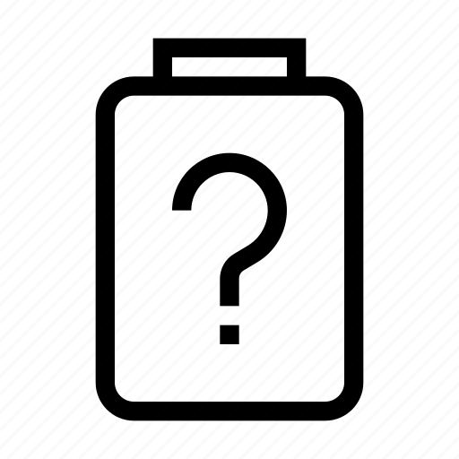 Battery, mobile, phone, unknown icon - Download on Iconfinder