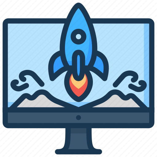 Marketing, optimization, rocket, search, seo, web, website icon - Download on Iconfinder