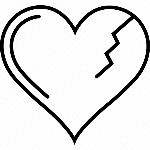 Broken, diabet, diseased, heart, heartache icon - Download on Iconfinder