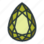 diamond, gem, jewel, jewellery, pear, shape 