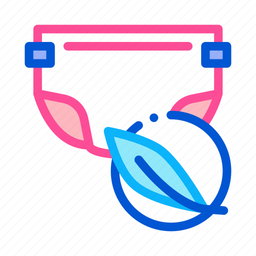 Diaper, layers, leaf, newborn, size, three icon - Download on Iconfinder