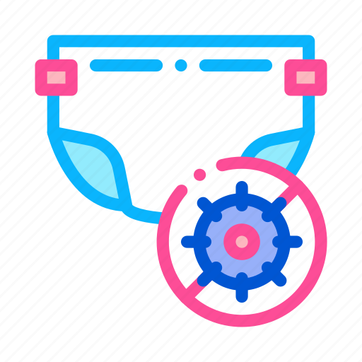 Diaper, layers, newborn, size, smelly, three icon - Download on Iconfinder