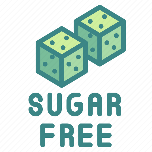 Sugar, free, no, prohibition, forbidden icon - Download on Iconfinder