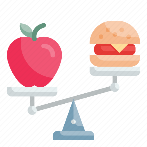 Balanced, diet, balance, calories, scales icon - Download on Iconfinder