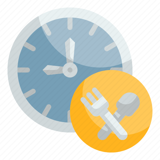 Time, meal, clock, eating, food icon - Download on Iconfinder