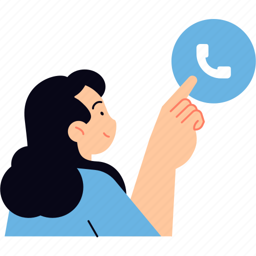 Call, contact, communication, mobile, support, telephone, smartphone illustration - Download on Iconfinder