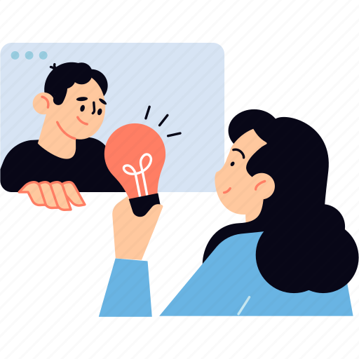 Idea, share, know how, light bulb, development, innovation, creativity illustration - Download on Iconfinder