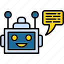 chatbot, app, artificial, bot, chat, dialog, robot