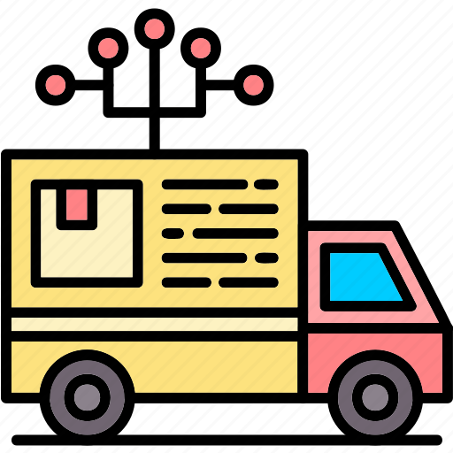 Delivery, shipping, transport, transportation, truck, vehicle, van icon - Download on Iconfinder