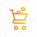 cart, shopping, economy, dollar, ecommerce