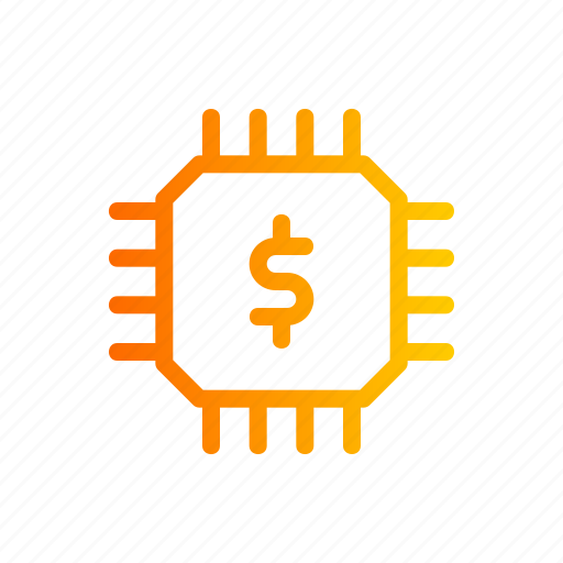 Cpu, currency, finance, banking, money icon - Download on Iconfinder