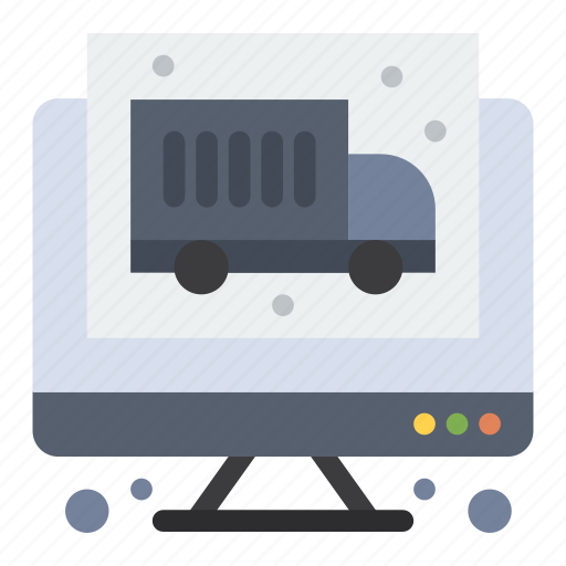 Computer, economy, truck icon - Download on Iconfinder