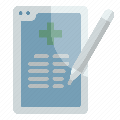 Medical, report, history, medicine, checking icon - Download on Iconfinder