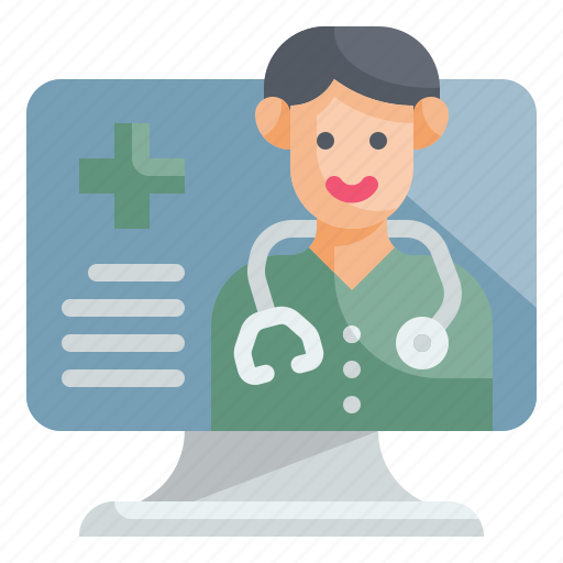 Telemedicine, online, medical, doctor, digital icon - Download on Iconfinder