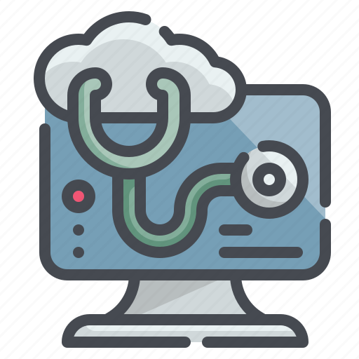 Cloud, database, synchronize, checkup, healthcare icon - Download on Iconfinder