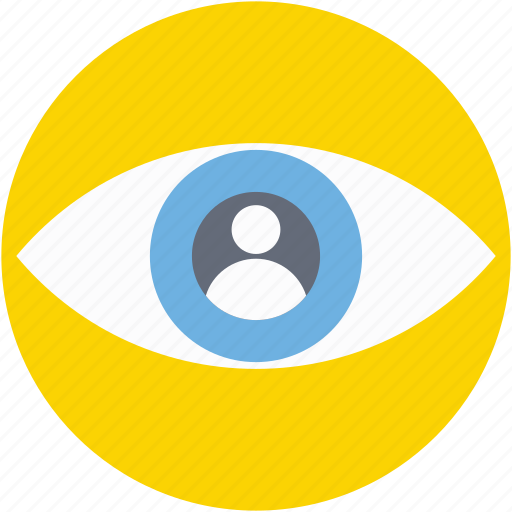 Eye, look, view, visible, visual icon - Download on Iconfinder