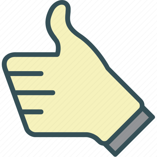 Good, hand, like, thumbs up, up icon - Download on Iconfinder