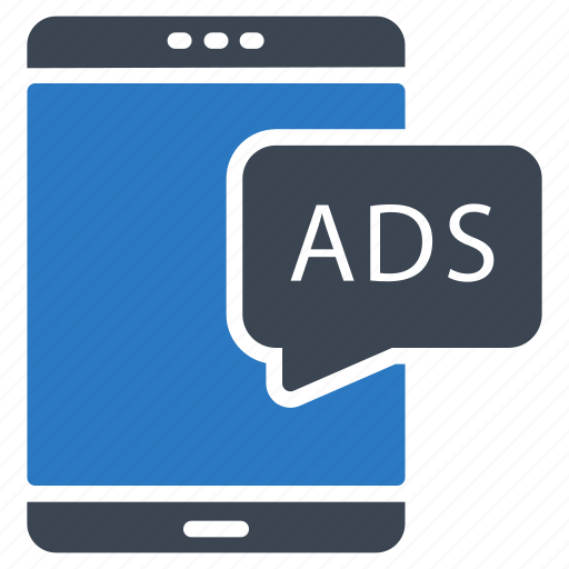 Ads, advertisement, marketing, mobile, phone icon - Download on Iconfinder