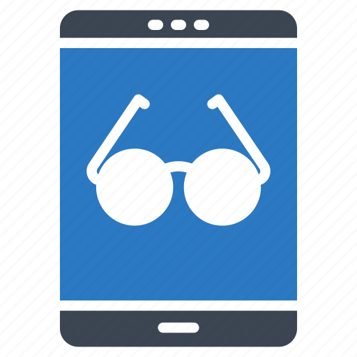 Cell, glasses, goggles, mobile, phone icon - Download on Iconfinder