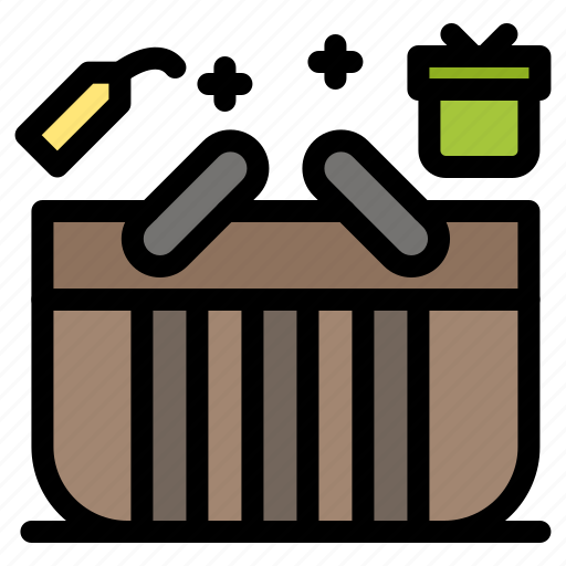 Basket, box, cart, gift, shopping icon - Download on Iconfinder