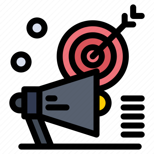 Audiance, campaign, marketing, megaphone, target icon - Download on Iconfinder