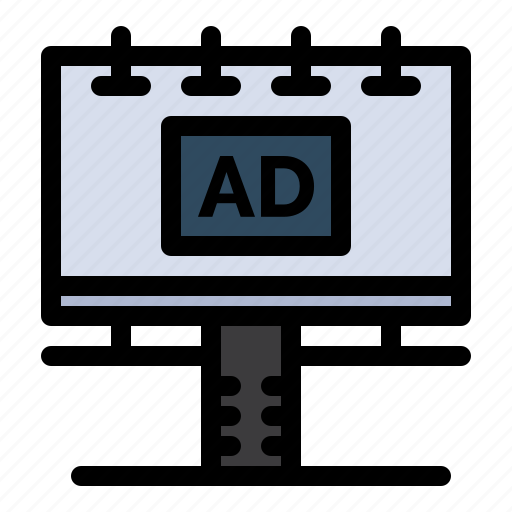 Ad, advertisment, banner, billboard, board icon - Download on Iconfinder