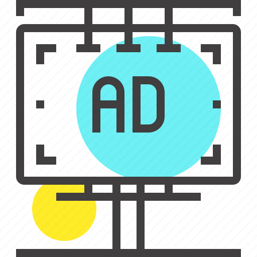 Advertising, billboard, board, campaign, commercial, marketing, promotion icon - Download on Iconfinder