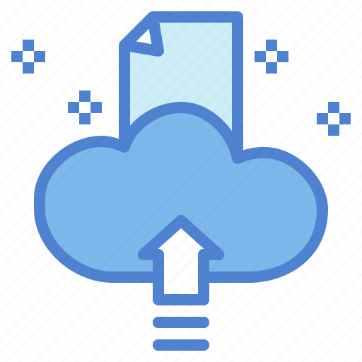 Cloud, multimedia, storage, ui, upload icon - Download on Iconfinder