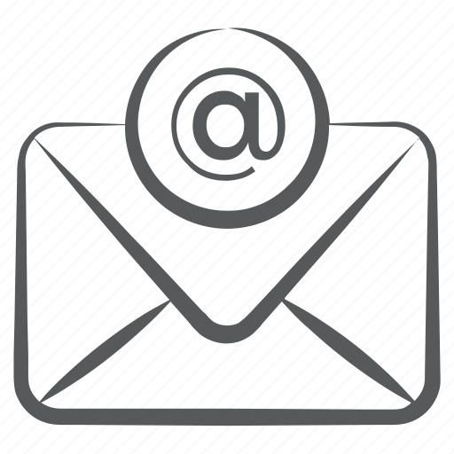 Electronic mail, electronic message, email, email communication, mail, webmail, written correspondence icon - Download on Iconfinder